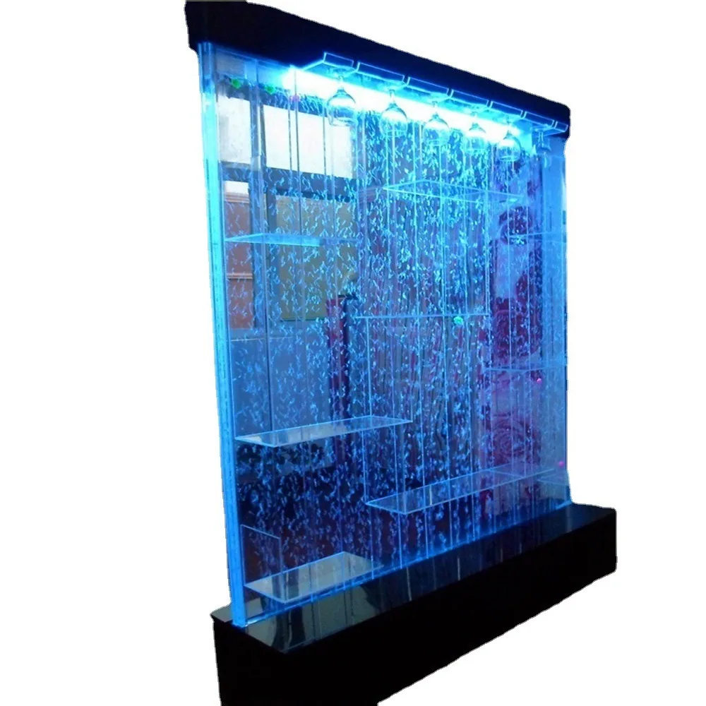 Nordic Acrylic Wave-Pattern Screen — Interior Partition — view 5