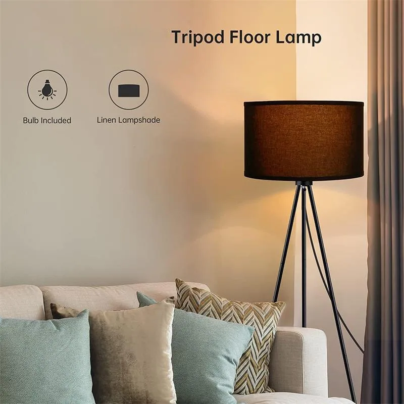 Nordic Floor Lamp — Living Room, Bedside & Study — view 1