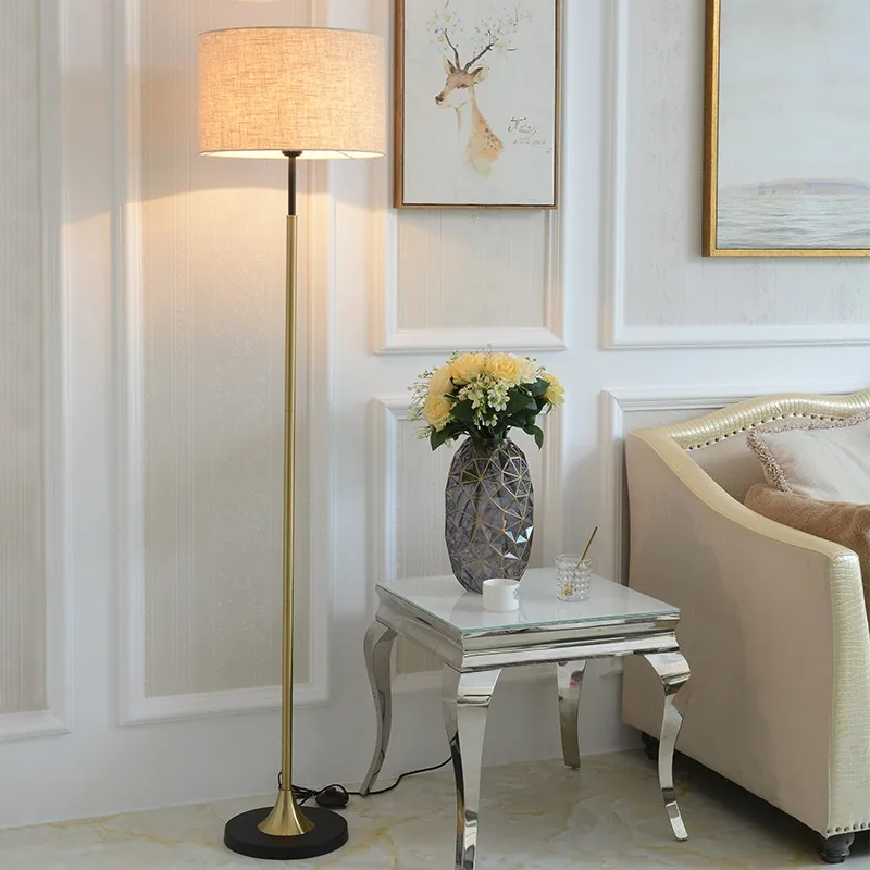 Modern Minimalist LED Ironwork Floor Lamp — Hotel — view 3