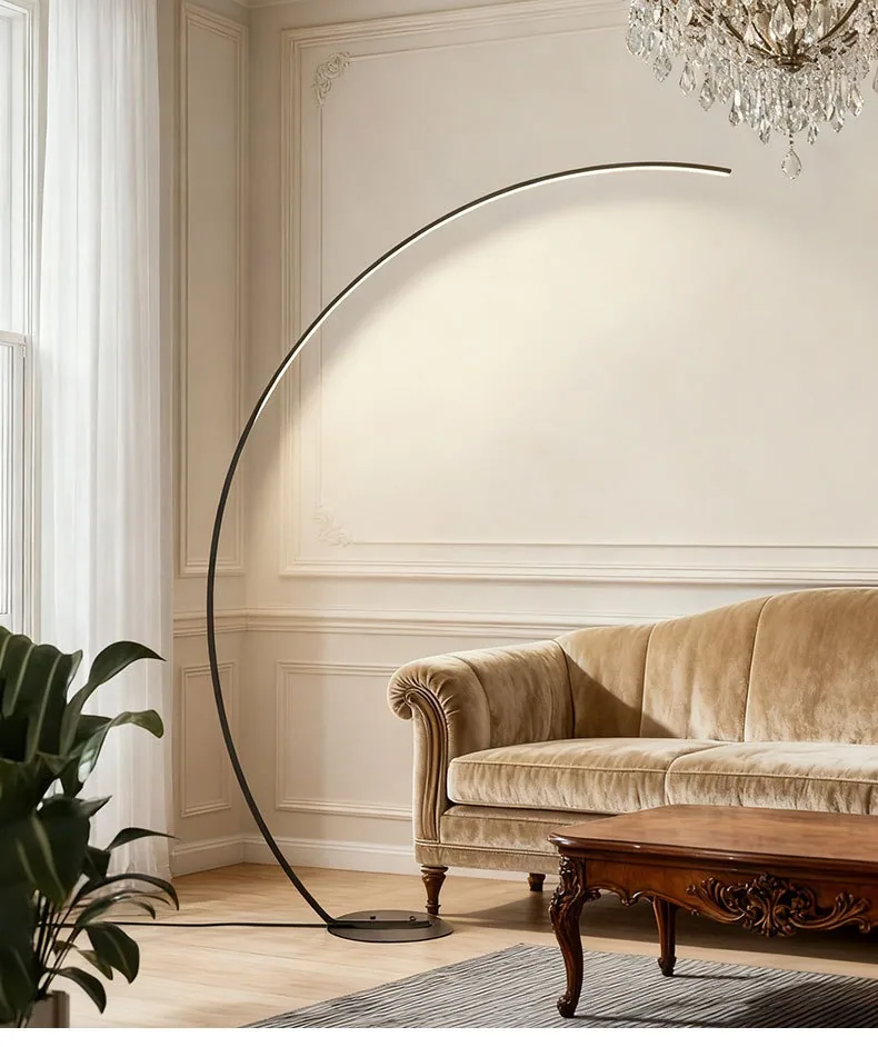Modern Minimalist Floor Lamp — Living Room, Bedroom & Sofa — view 11