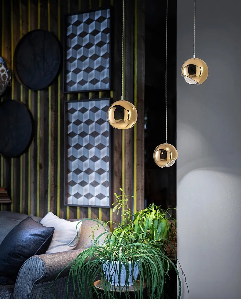 Nordic Round Chandelier — Stairwell, Showroom & Display Window — view 9