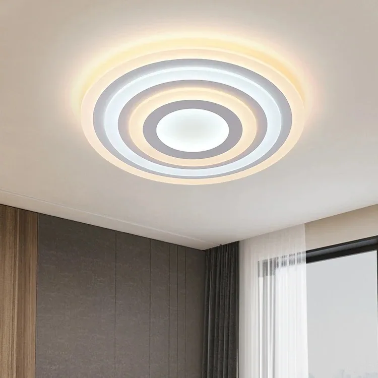 Round LED Ceiling Light — Bedroom, Study & Corridor — view 2