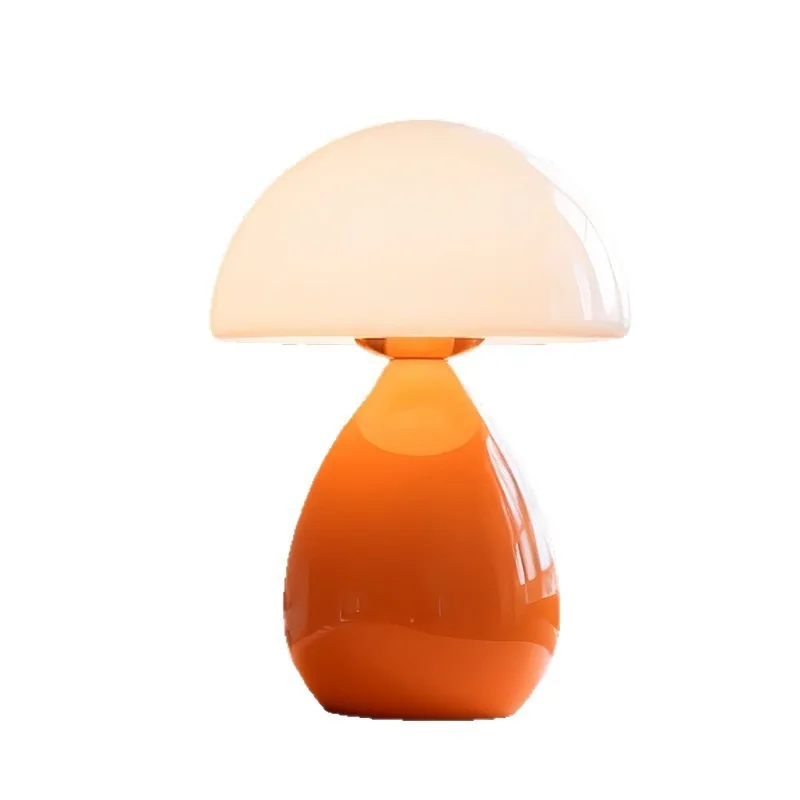 Nordic Ceramic Mushroom Table Lamp — Bedroom & Bedside — view 5