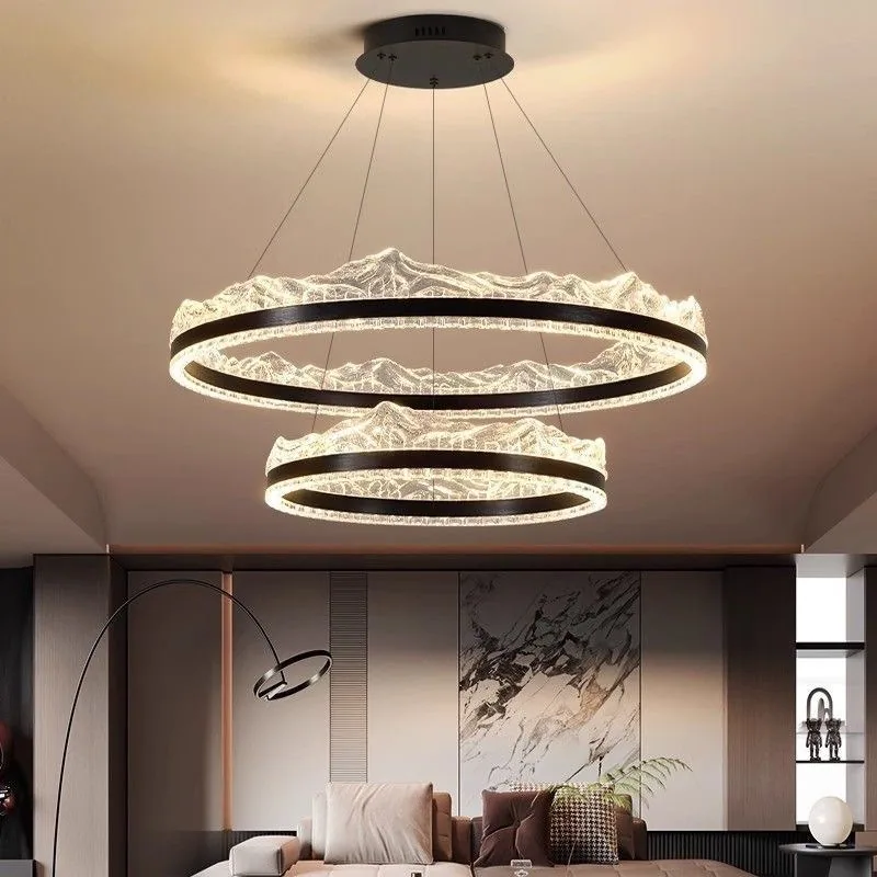Light Luxury LED Chandelier — Living Room & Lobby — view 1