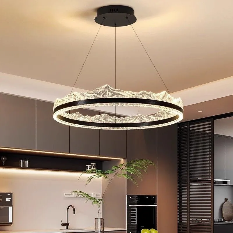 Light Luxury LED Chandelier — Living Room & Lobby — view 3