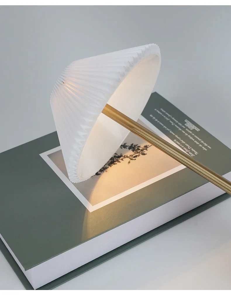 Nordic Fabric Table Lamp — Bedroom, Bedside & Dining Room — view 10