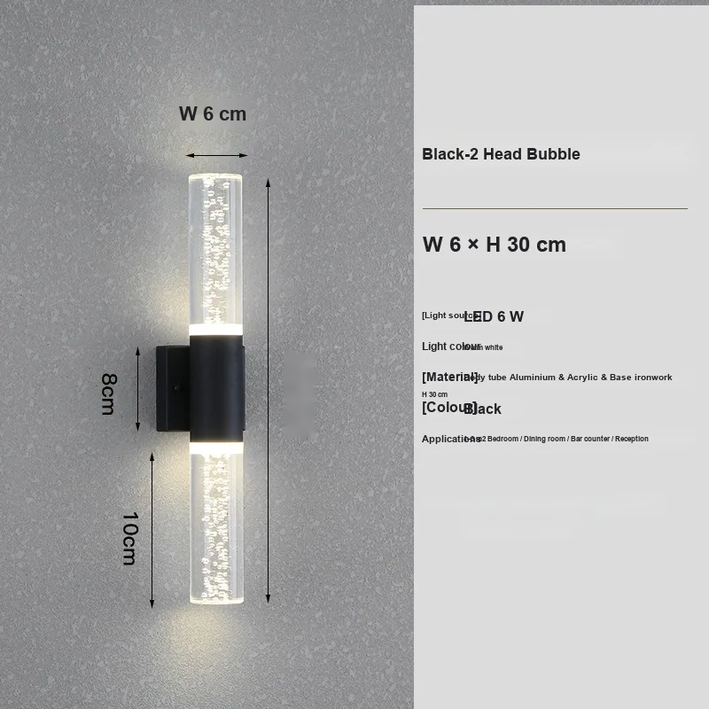 Nordic Twin-Head Gold Wall Lamp — Corridor & Bedhead — view 8