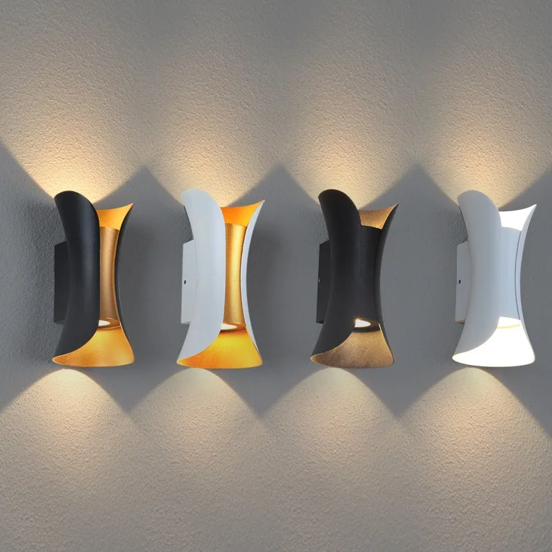 European LED Waterproof Outdoor Wall Light — Stairwell, Hotel & Living Room — view 3