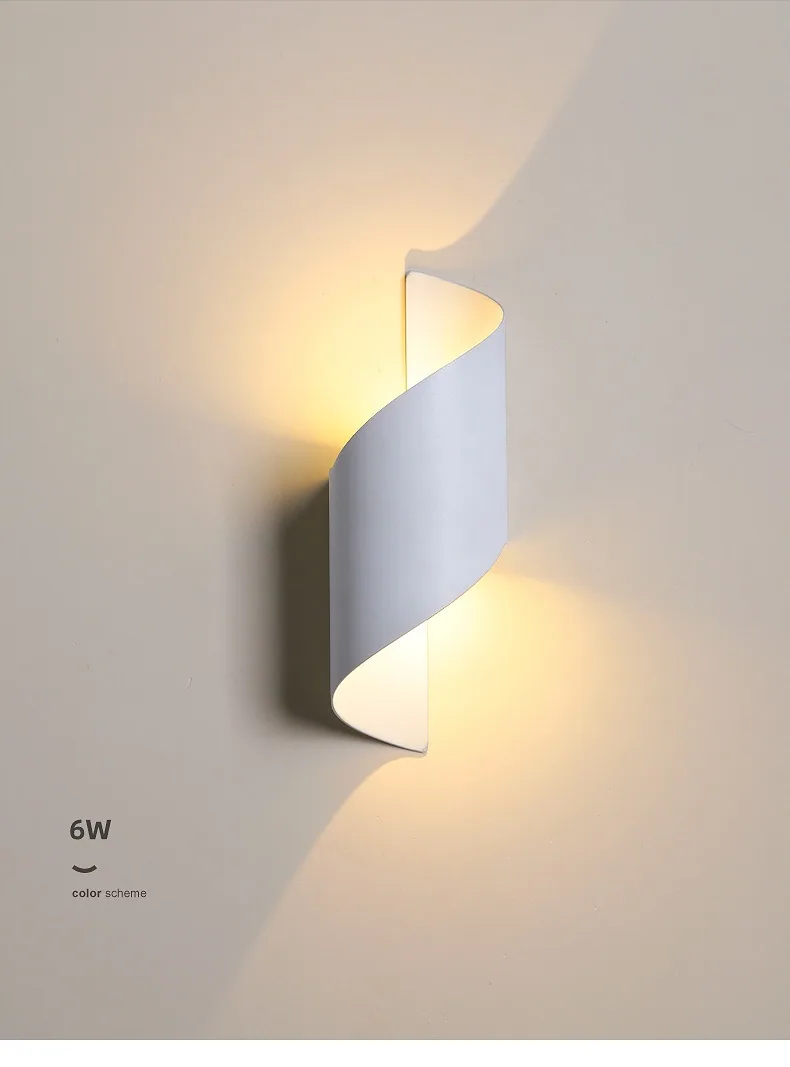Modern Minimalist LED Wall Lamp — Living Room, Bedroom & Bedside — view 11