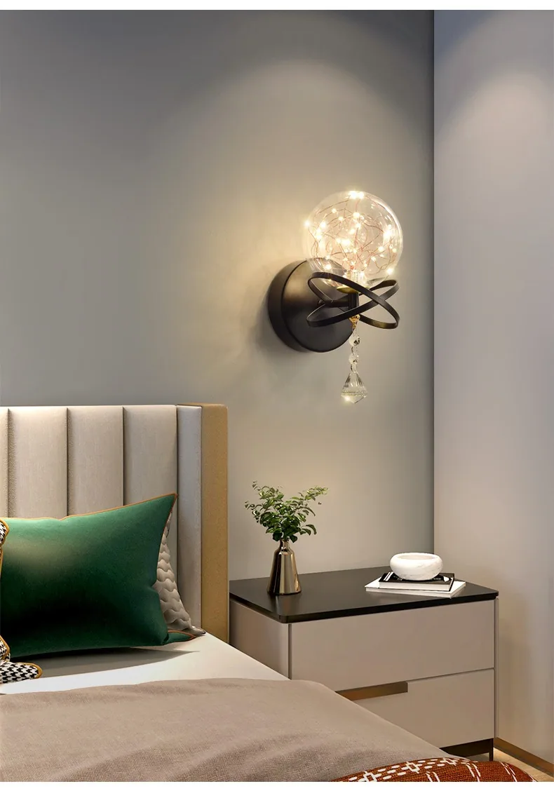 Nordic Wall Lamp — Bedroom, Bedside & Walkway — view 7