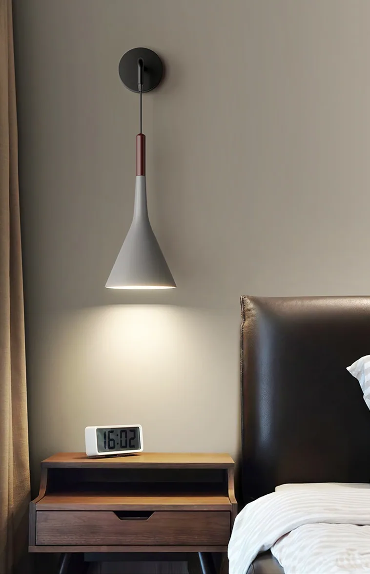 Modern Minimalist Wall Lamp — Living Room, Bedroom & Bedside — view 11