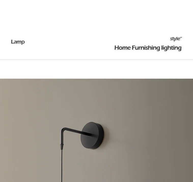Modern Minimalist Wall Lamp — Living Room, Bedroom & Bedside — view 15