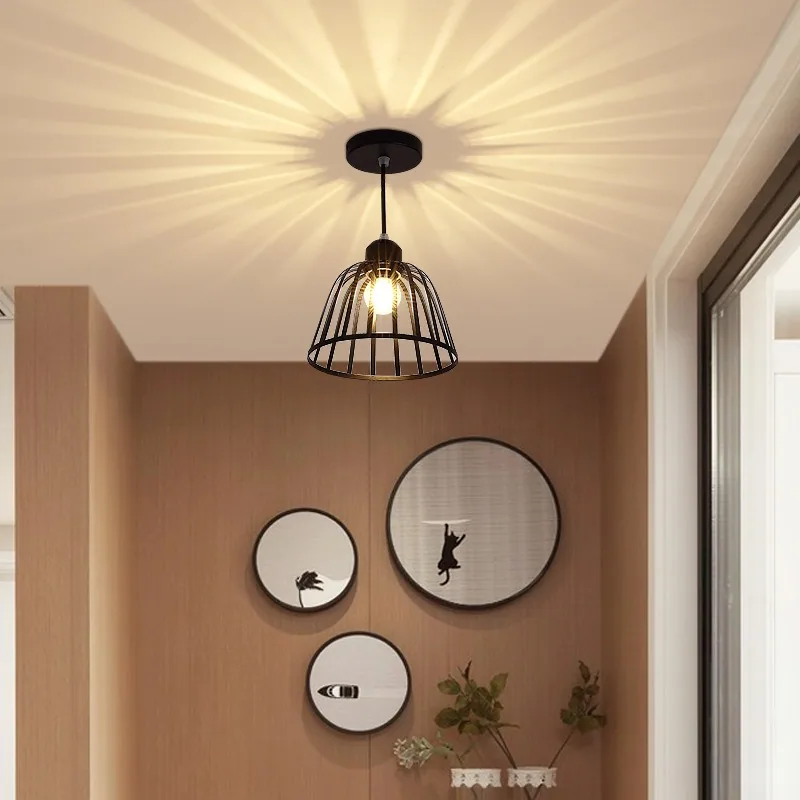 Nordic LED Ironwork Ceiling Light — Walkway, Corridor & Entryway — view 4