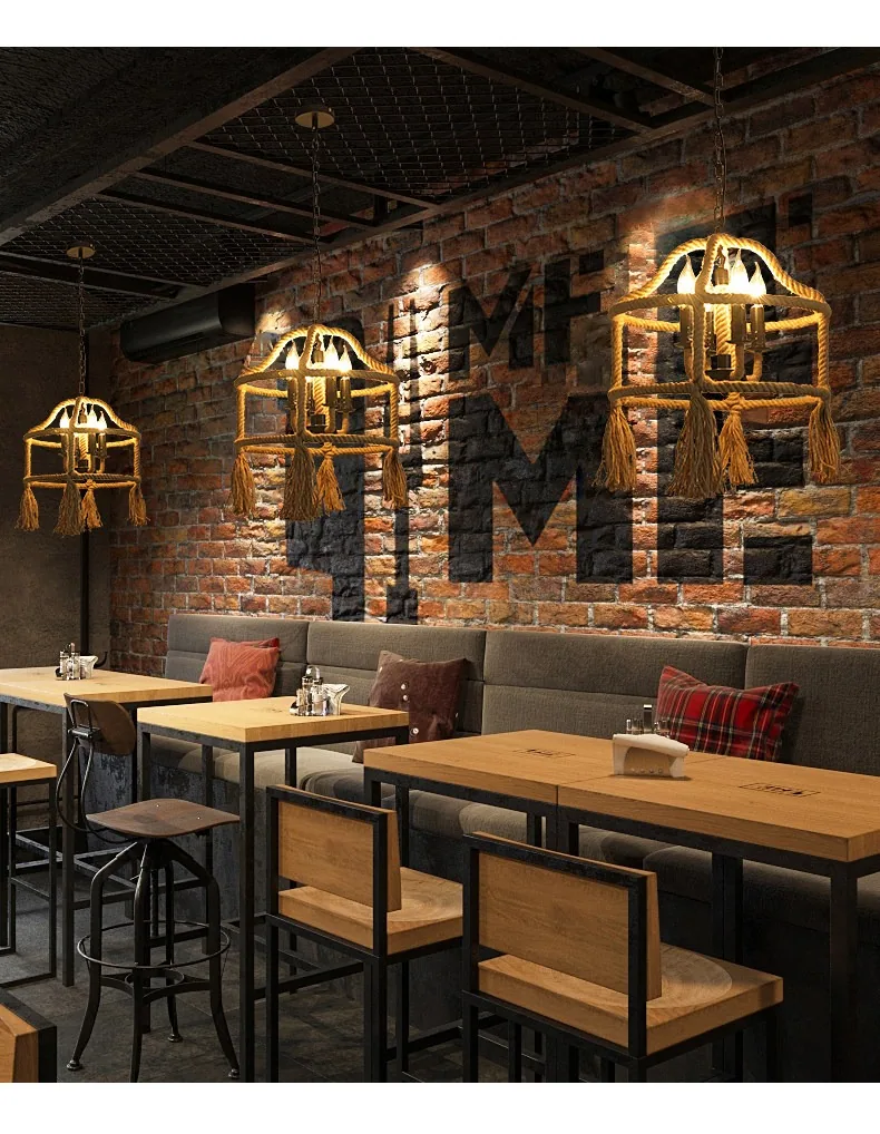 Industrial Chandelier — Boutique, Dining Room & Bar Counter — view 12