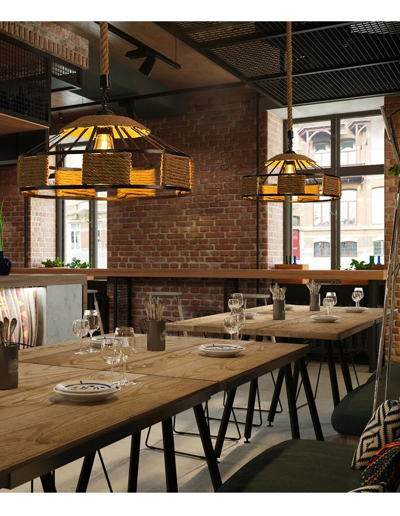 Industrial Chandelier — Boutique, Dining Room & Bar Counter — view 13
