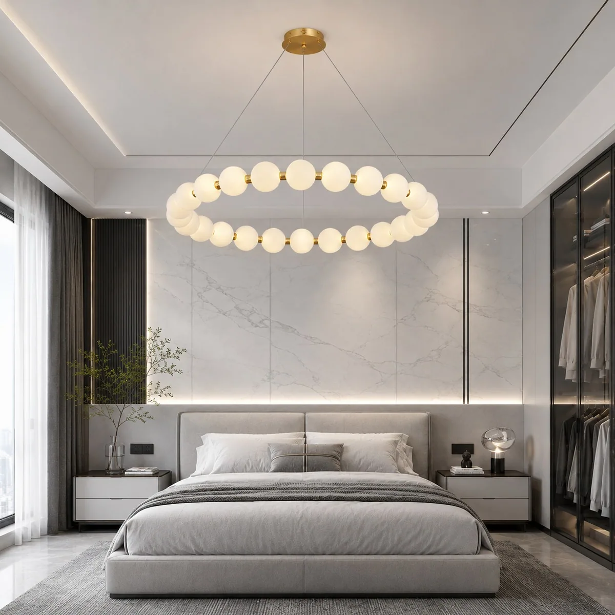 Nordic Chandelier — Living Room, Master Bedroom & Dining Room — view 3