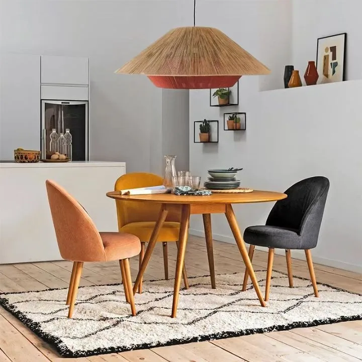 Minimalist Bamboo Chandelier — Living Room & Balcony — view 6