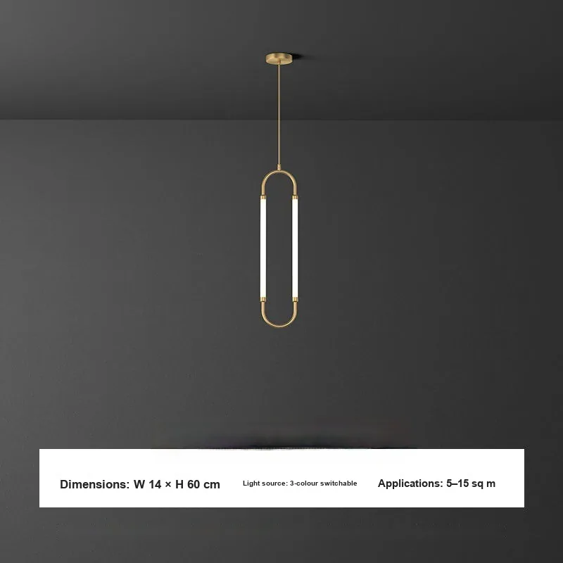 Modern Cord-Hung Chandelier — Living Room, Bedroom & Bedside — view 9