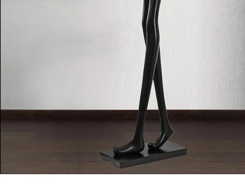 Large Resin Figure Sculpture Floor Lamp — Hotel & Villa Project — view 6