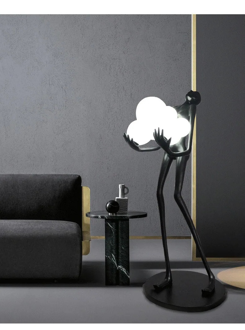 Modern Abstract Figure Sculpture — Mall & Outdoor Art — view 15