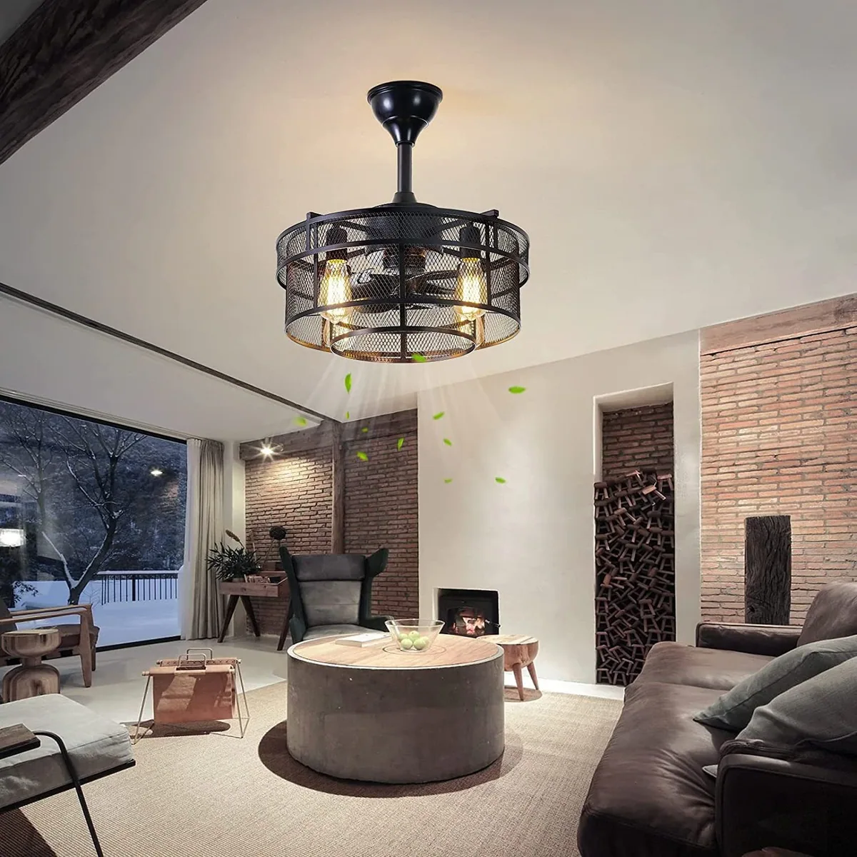 American Ceiling Fan Light — Bedroom & Dining Room — view 13