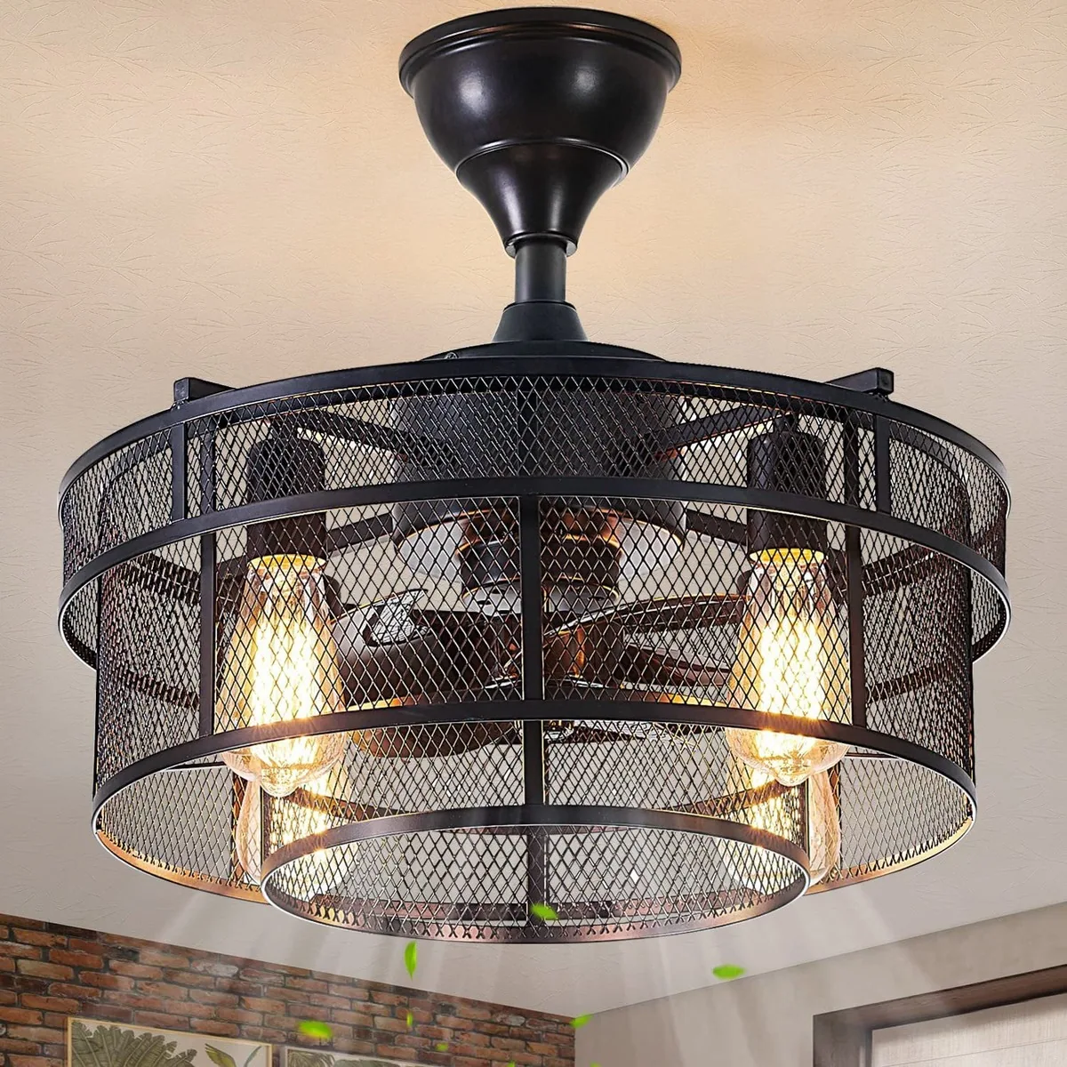 American Ceiling Fan Light — Bedroom & Dining Room — view 1