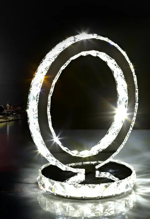 Modern LED Crystal Table Lamp — Bedroom & Bedside — view 11