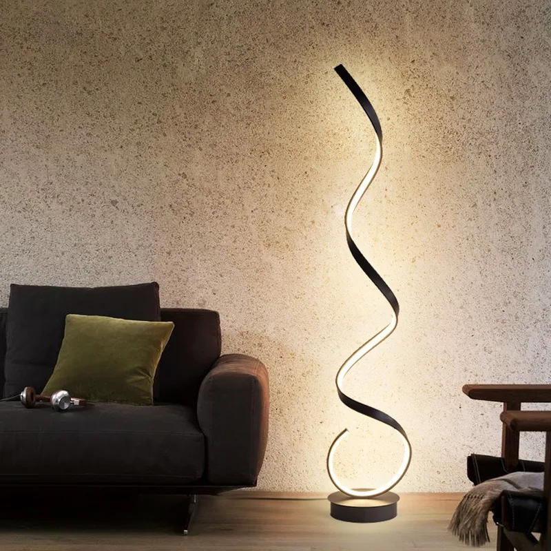 Modern LED Remote-Controlled Floor Lamp — Living Room & Bedroom — view 4
