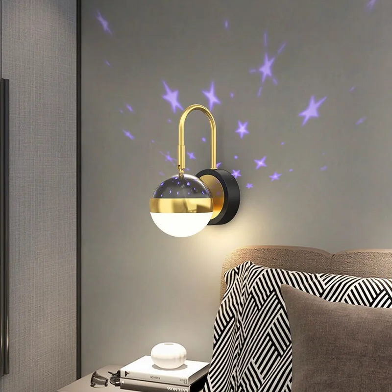 Modern Minimalist Wall Lamp — Living Room, Bedroom & Bedside — view 3