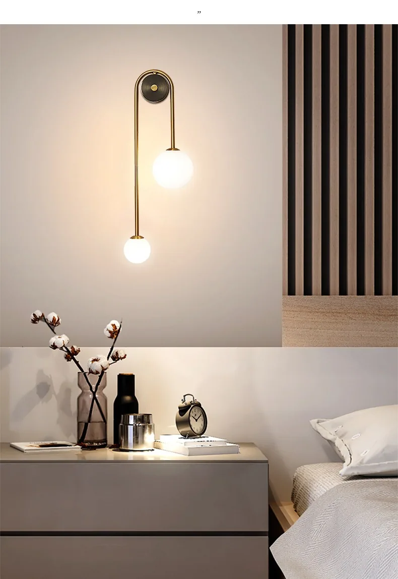Light Luxury Crystal Wall Lamp — Living Room, Bedroom & Bedside — view 9