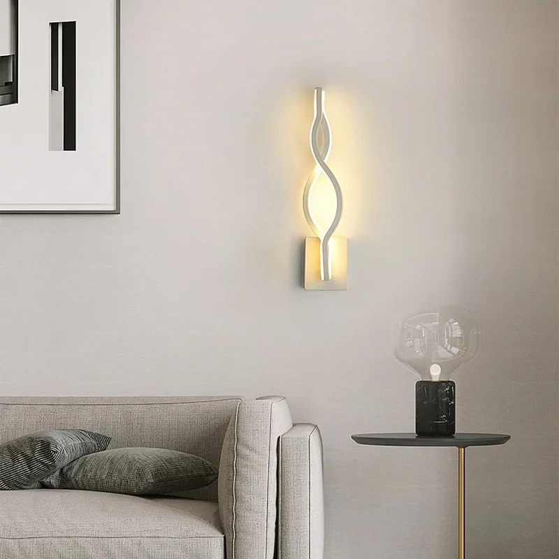 Minimalist Wall Lamp — Living Room, Bedroom & Bedside — view 2