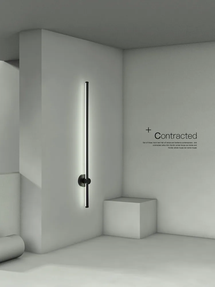 Modern Minimalist LED Wall Lamp — Living Room, Bedroom & Bedside — view 2