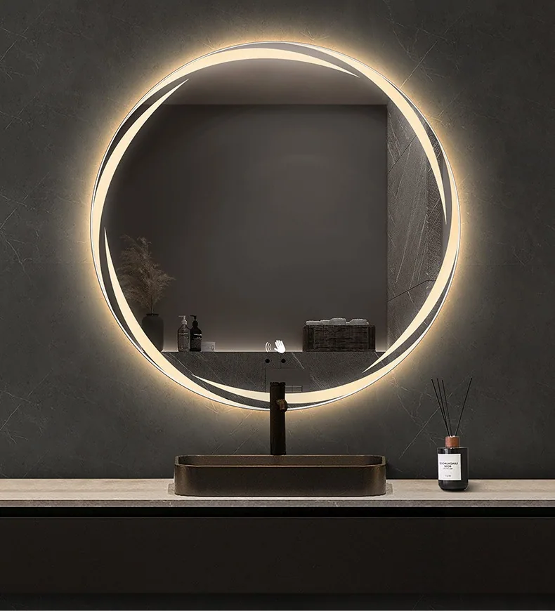 LED Wall-Mounted Illuminated Mirror Light — Hotel, Bathroom & Contract — view 9