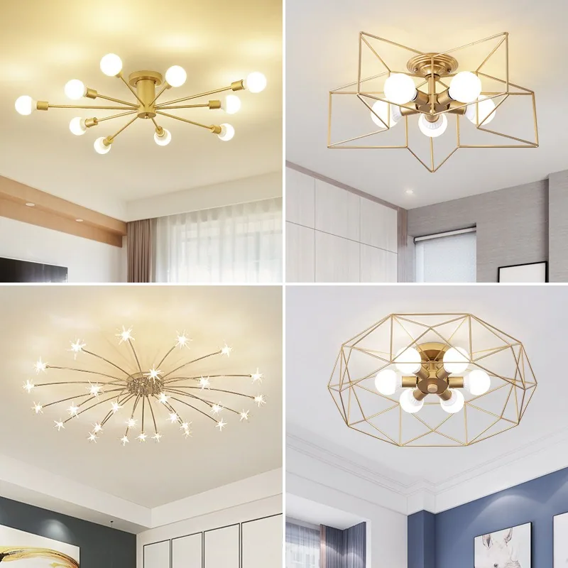 Modern Minimalist LED Ceiling Light — Living Room & Bedroom — view 4