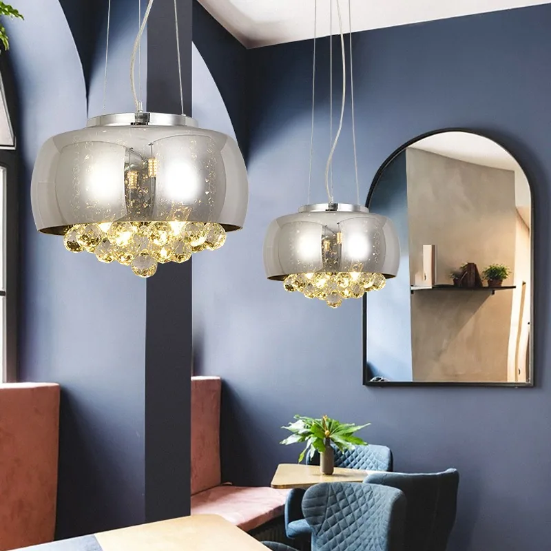 Crystal Chandelier — Living Room & Dining Room — view 2
