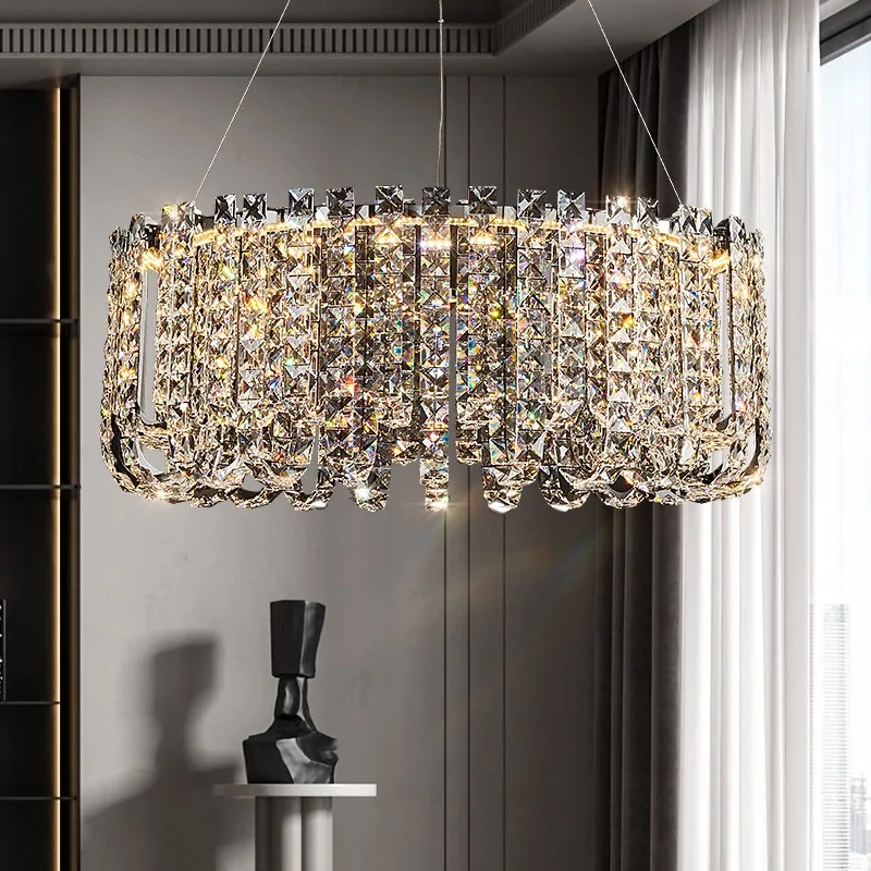 Light Luxury Crystal Chandelier — Living Room, Bedroom & Dining Room — view 3