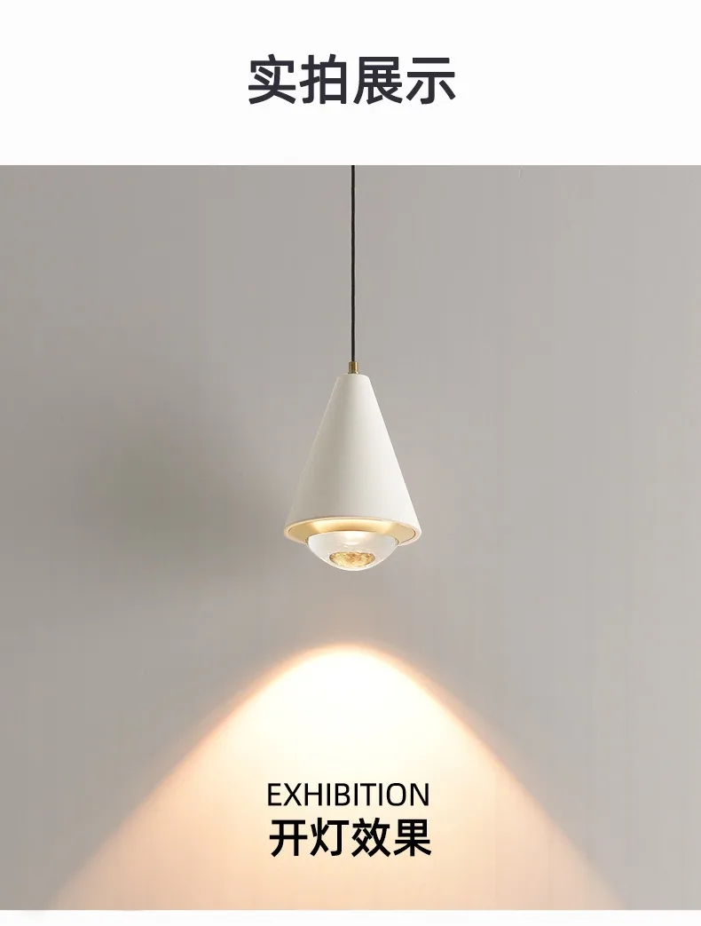 Light Luxury Cord-Hung Chandelier — Bedside & Bar Counter — view 11