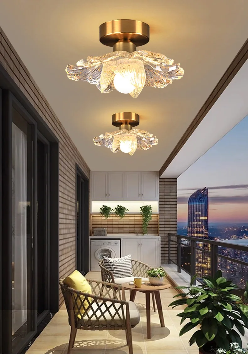 French Ceiling Light — Bedroom, Walkway & Corridor — view 11